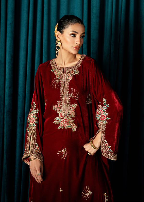 Umsha | Velvet Code | Red Solace - Official Umsha stockist in UK - Sakeena London