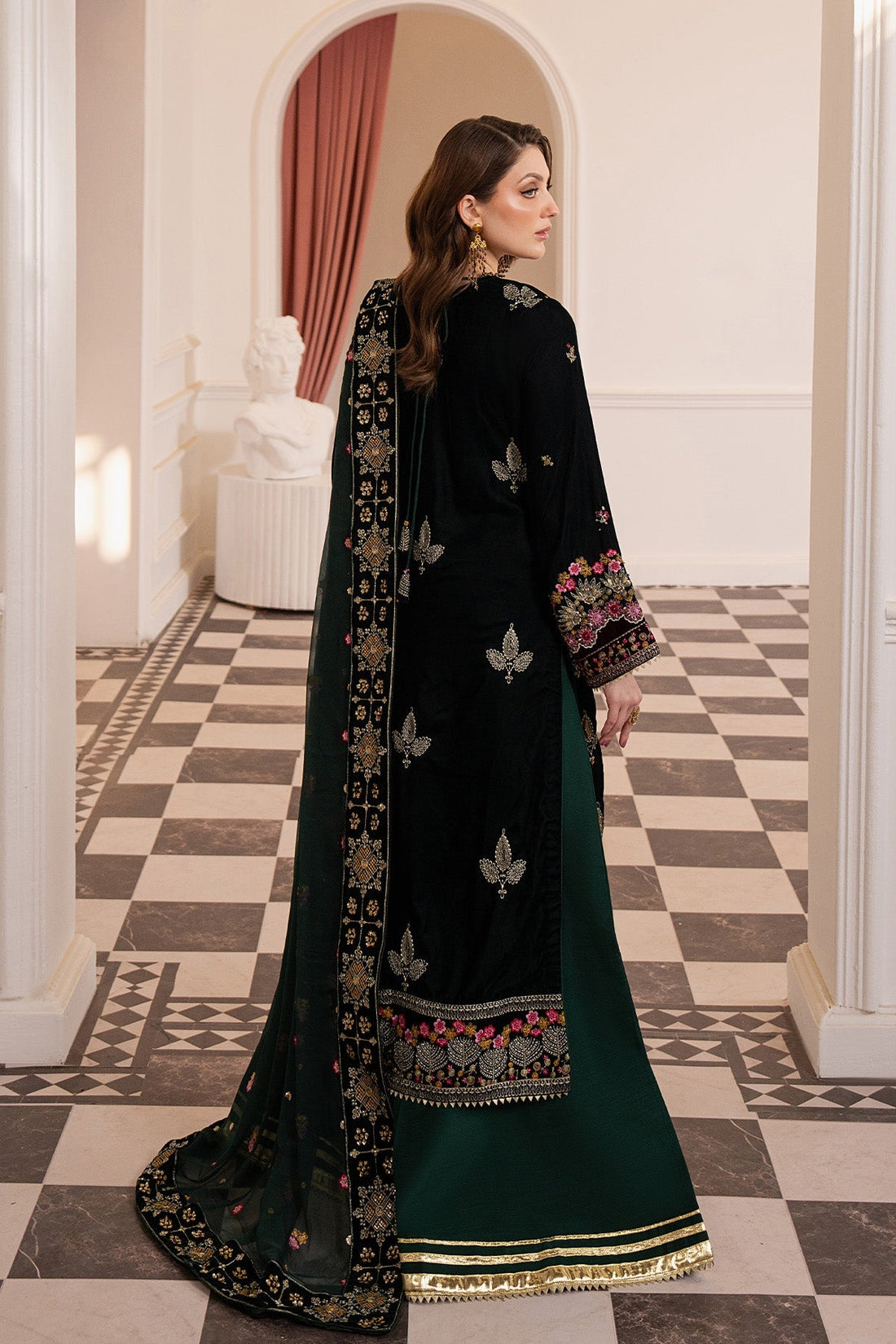 Raeesa Premium | Noirah Velvet | NV-004 - Official Raeesa Premium stockist in UK - Sakeena London
