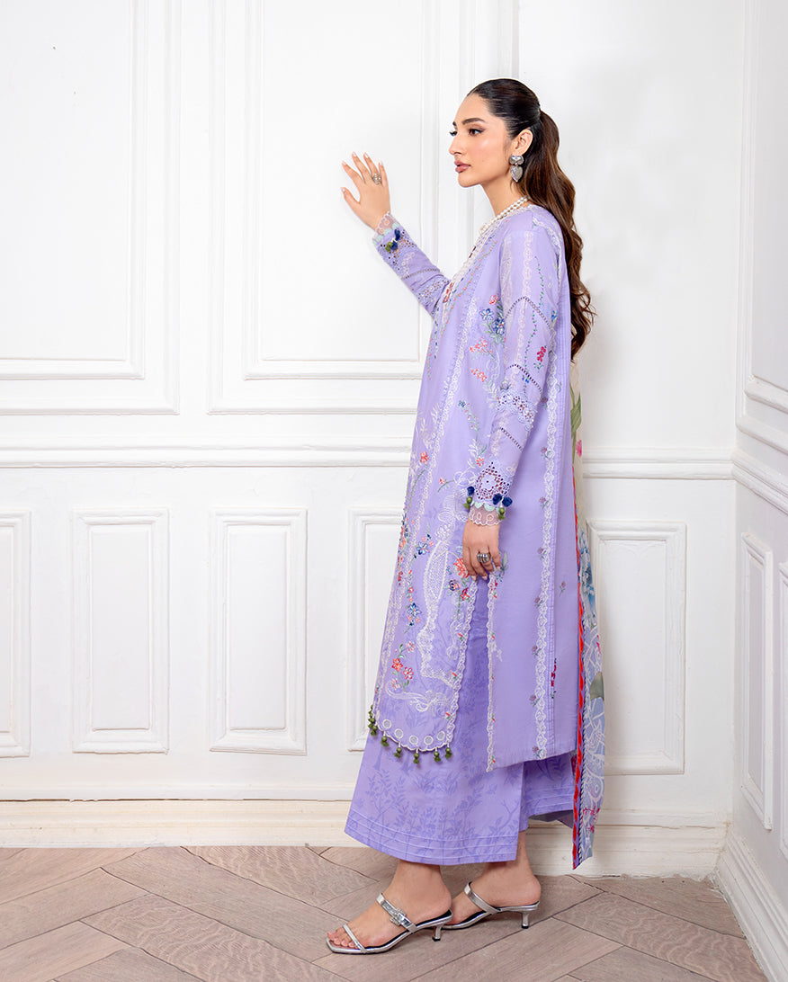 Roheenaz | Aezel Embroidered Cambric | Nivra - Official Roheenaz stockist in UK - Sakeena London