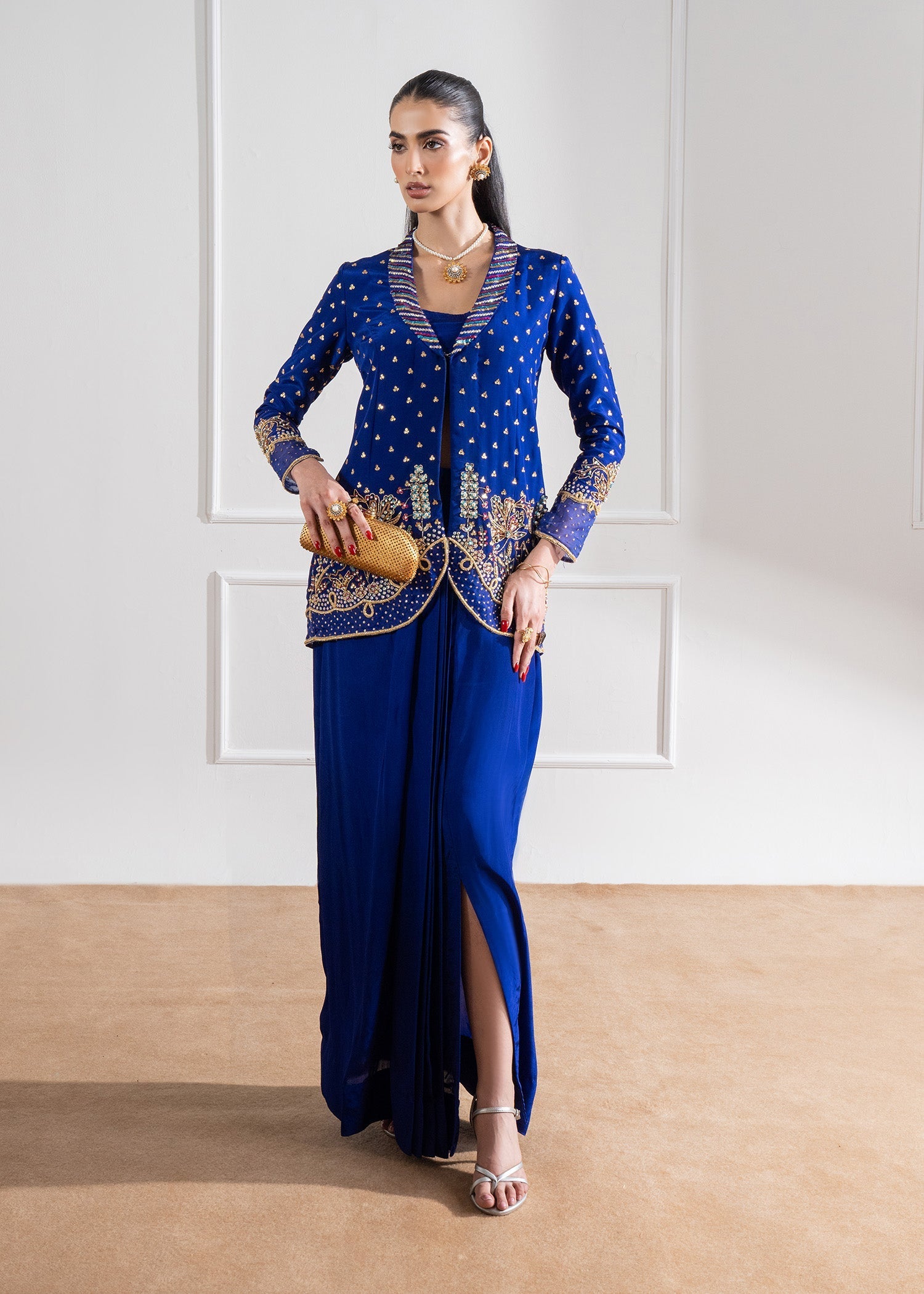 Maria Osama Khan | Celeste 24 Formals | Electra - Official Maria Osama Khan stockist in UK - Sakeena London