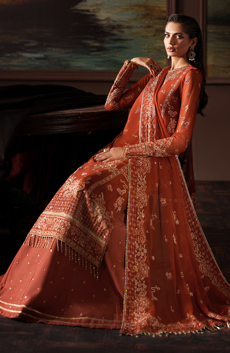 Zarif | Premium Chiffon | ZRF-PRC-07 ELEONORE - Official Zarif stockist in UK - Sakeena London