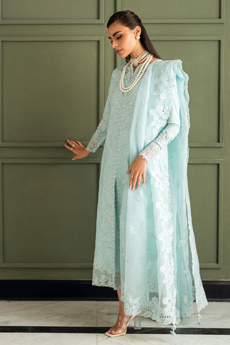 Qalamkar | Chikankari Eid Edit 25 | CS-06 NEESHA - Official Qalamkar stockist in UK - Sakeena London