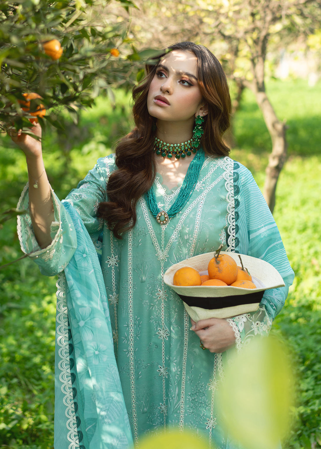 Sardinia | Printkari Lawn Edit 25 | Day Lily - Official Sardinia stockist in UK - Sakeena London