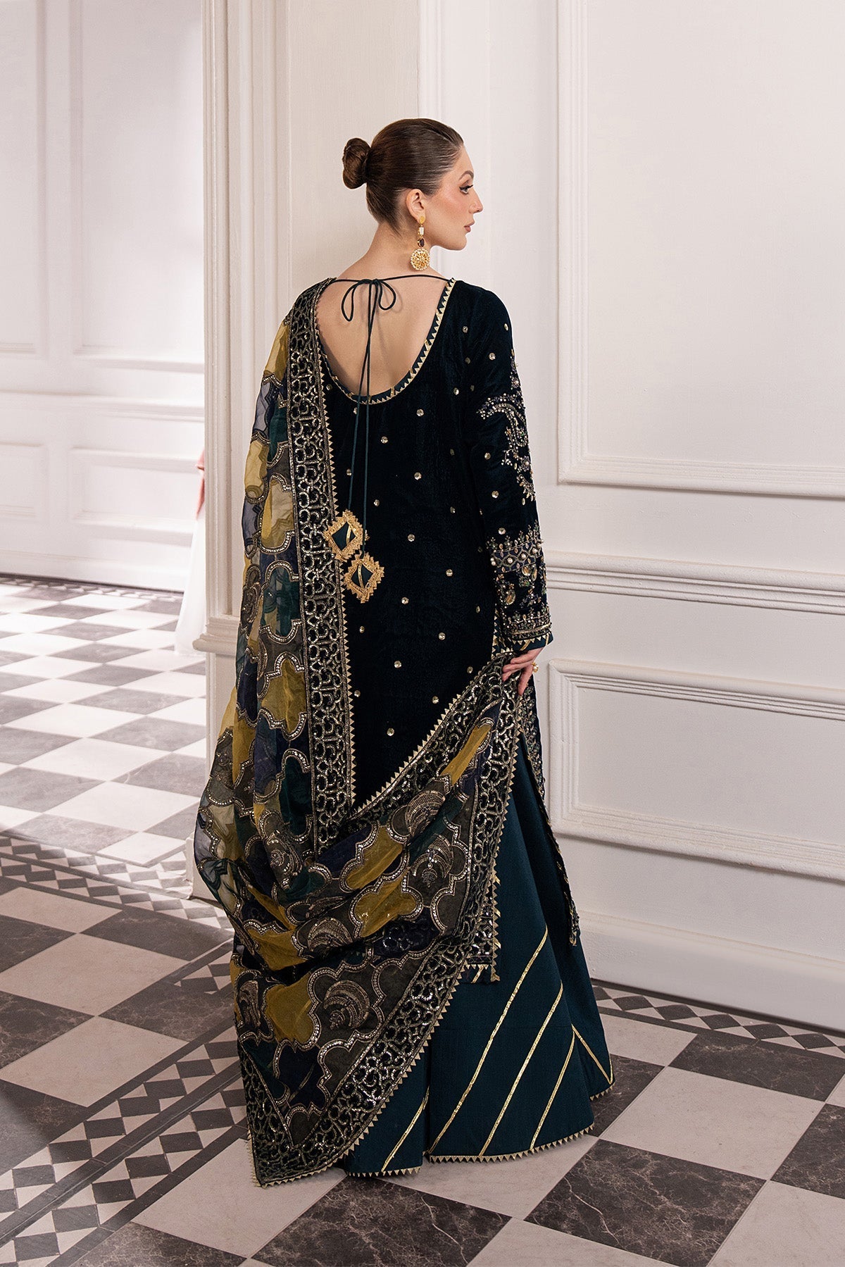 Raeesa Premium | Noirah Velvet | NV-006 - Official Raeesa Premium stockist in UK - Sakeena London