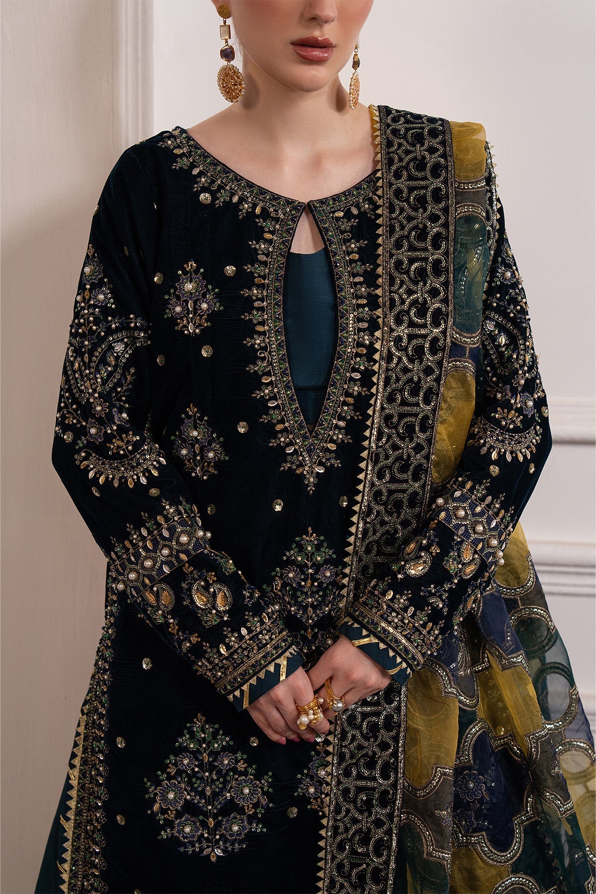 Raeesa Premium | Noirah Velvet | NV-006 - Official Raeesa Premium stockist in UK - Sakeena London