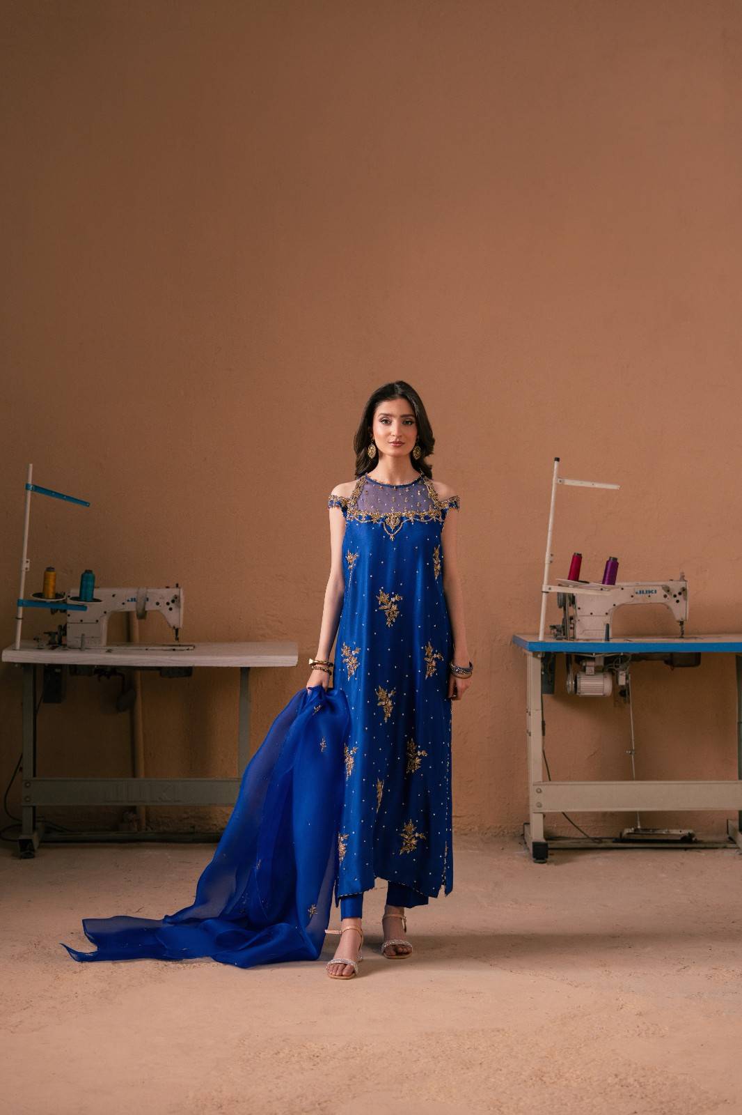 Malook | Dhanak Formals | Resham - Official Malook stockist in UK - Sakeena London