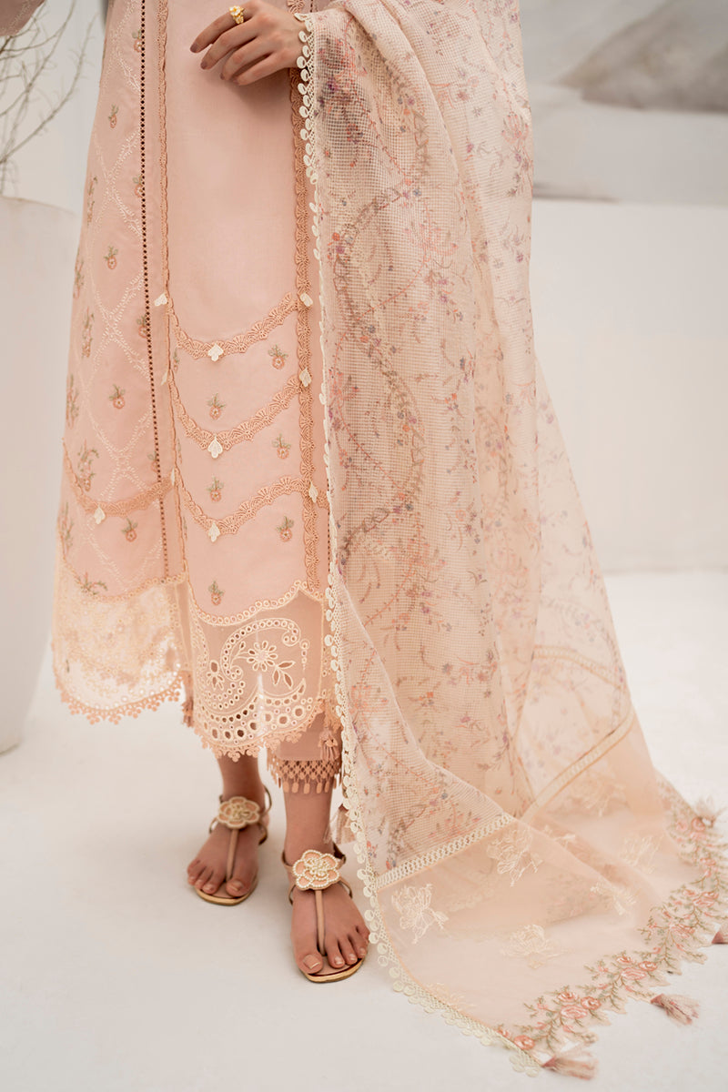 Qalamkar | Casual Pret Lawn | NM-03 STELLA - Official Qalamkar stockist in UK - Sakeena London