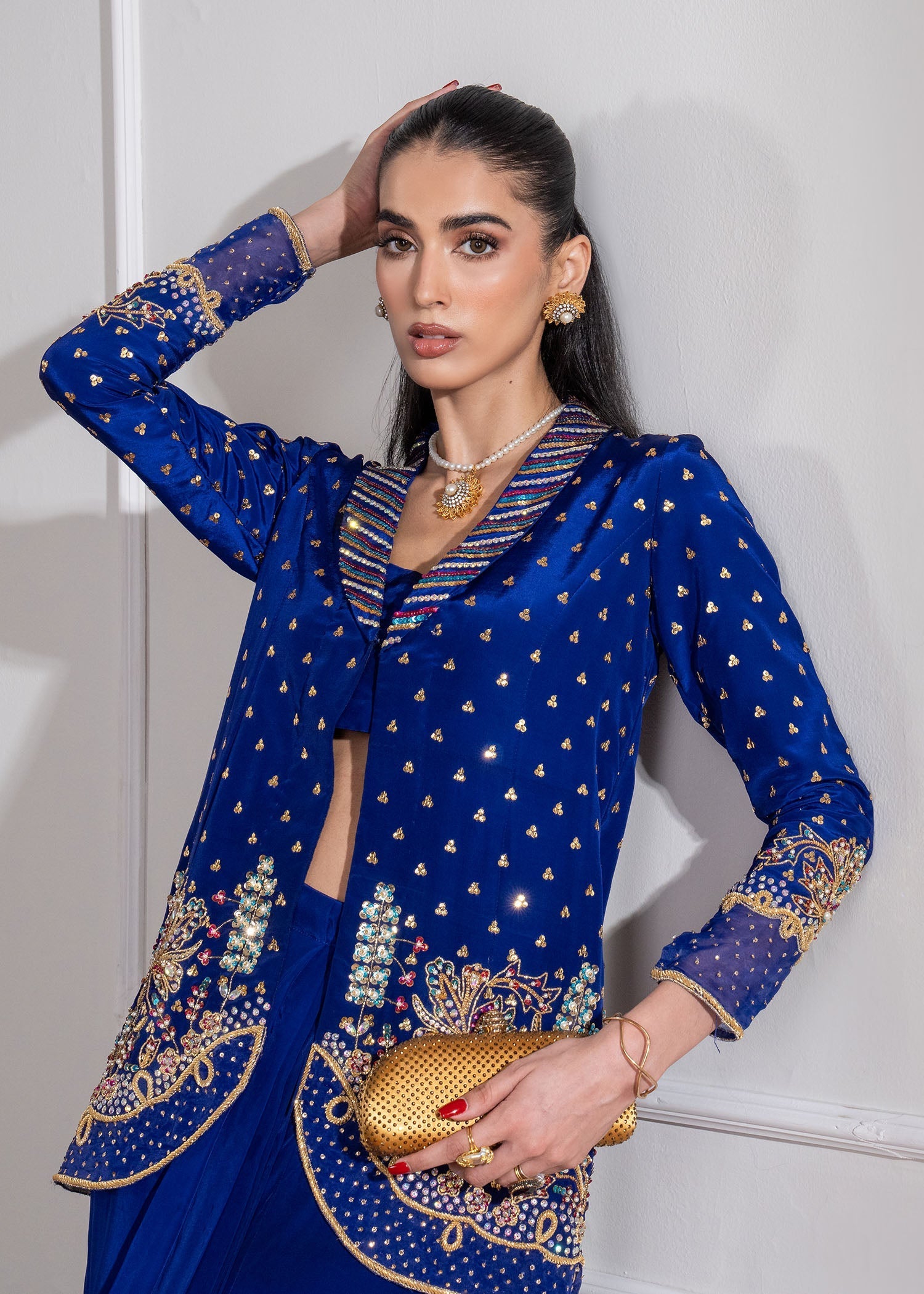 Maria Osama Khan | Celeste 24 Formals | Electra - Official Maria Osama Khan stockist in UK - Sakeena London