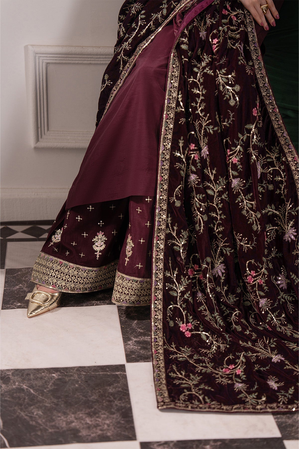 Raeesa Premium | Noirah Velvet | NV-005 - Official Raeesa Premium stockist in UK - Sakeena London