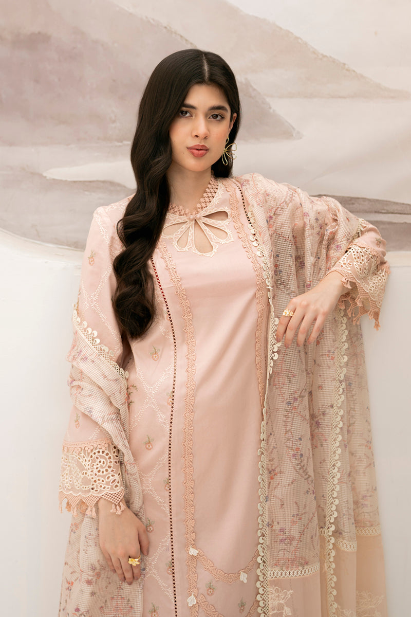 Qalamkar | Casual Pret Lawn | NM-03 STELLA - Official Qalamkar stockist in UK - Sakeena London