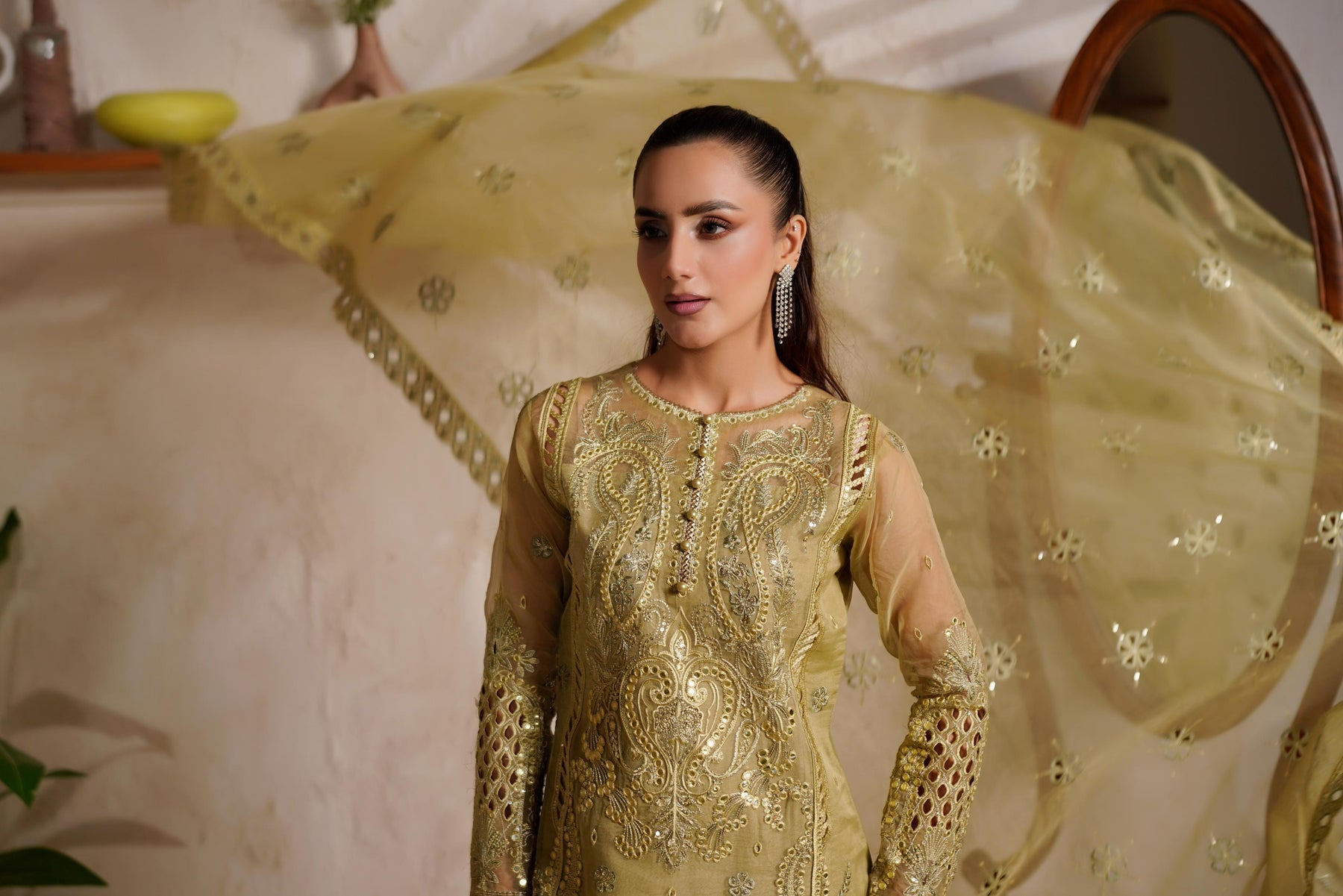 Maryams | Noir Luxe | GLORIANA-NOR-1406 - Official Maryams stockist in UK - Sakeena London