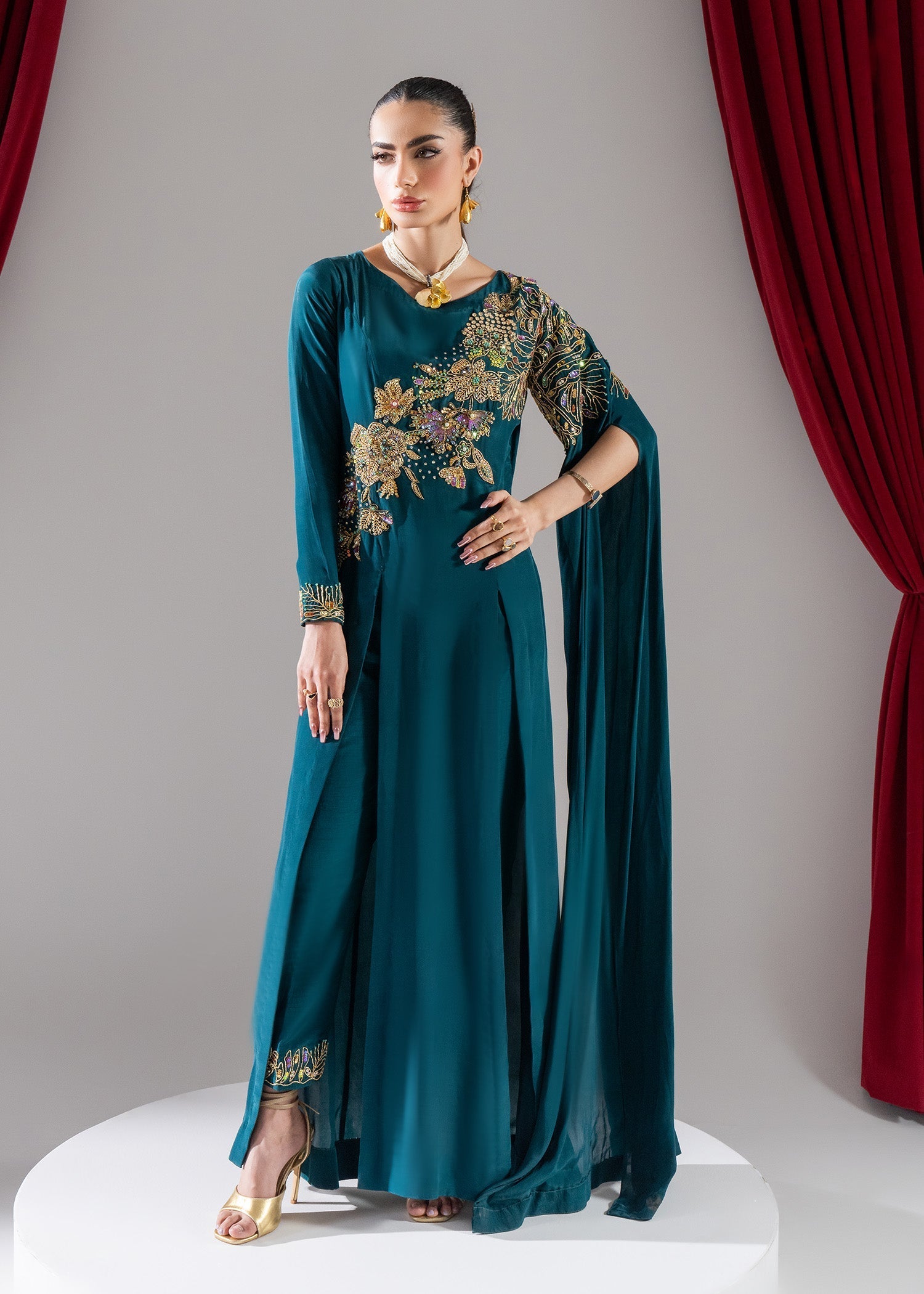 Maria Osama Khan | Celeste 24 Formals | Elysian - Official Maria Osama Khan stockist in UK - Sakeena London