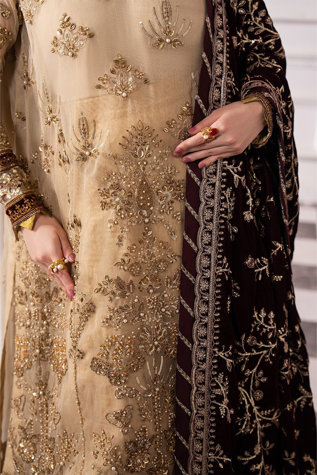 Raeesa Premium | Noirah Velvet | NV-008 - Official Raeesa Premium stockist in UK - Sakeena London
