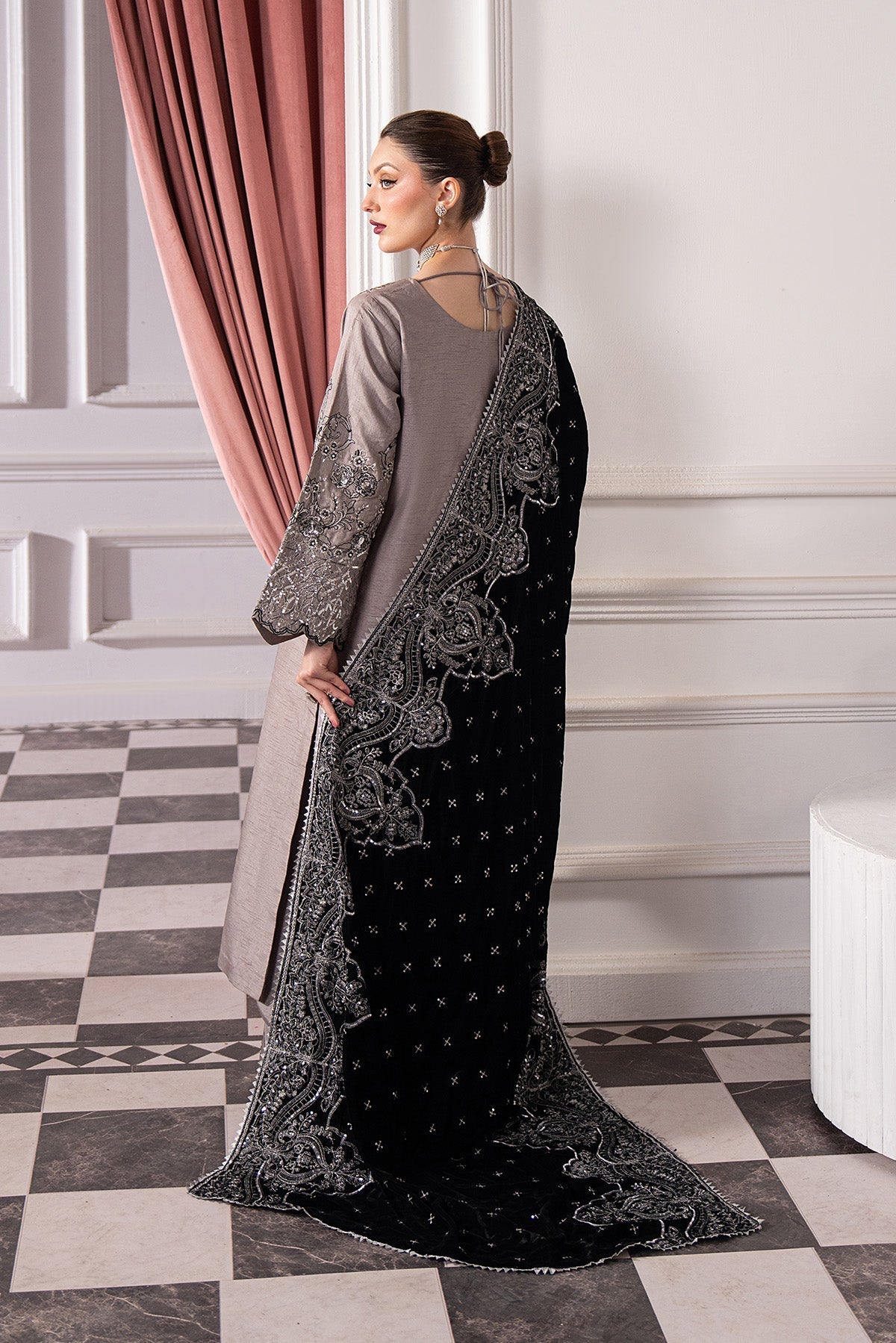 Raeesa Premium | Noirah Velvet | NV-007 - Official Raeesa Premium stockist in UK - Sakeena London