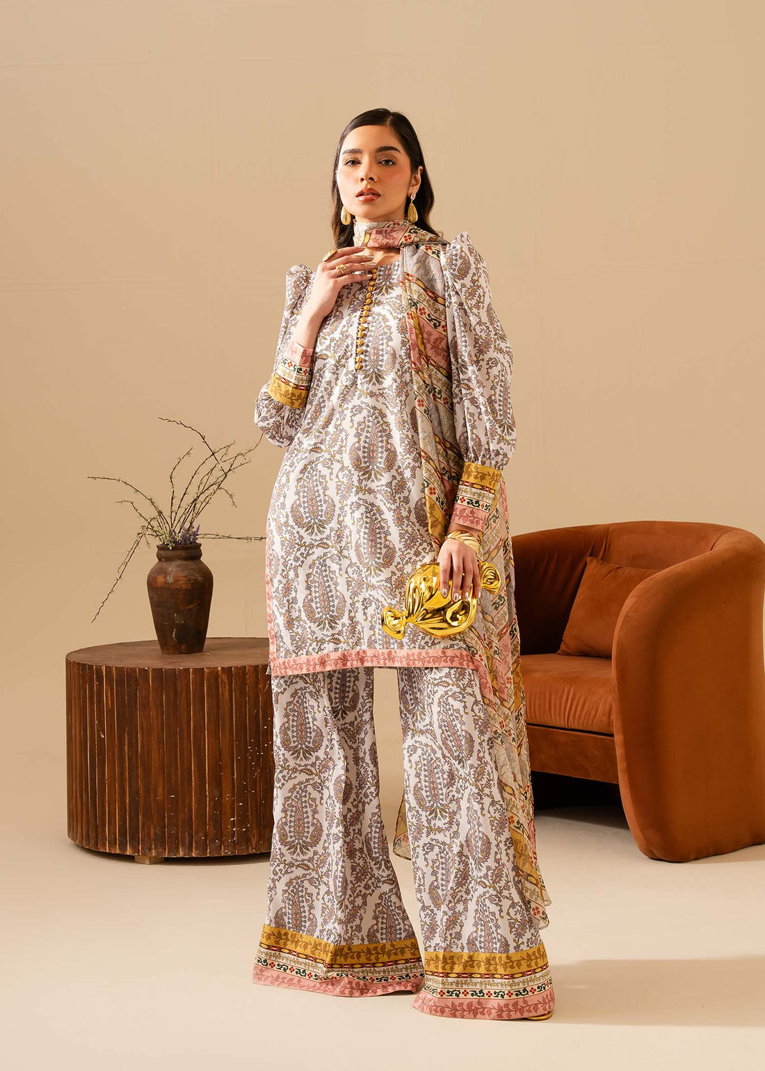 Maria Osama Khan | Retro Vol 3 | Milan - Official Maria Osama Khan stockist in UK - Sakeena London