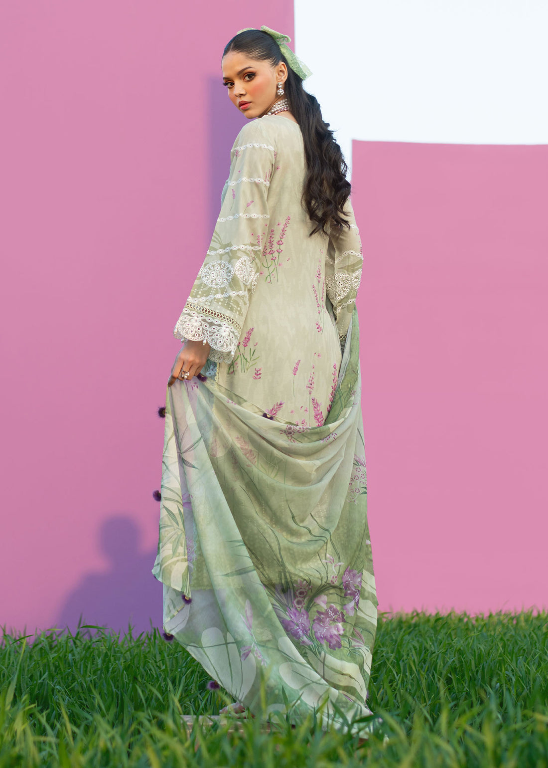 Sardinia | Printkari Lawn Edit 25 | Zinnia - Official Sardinia stockist in UK - Sakeena London