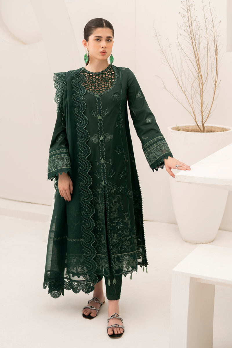Qalamkar | Casual Pret Lawn | NM-04 EMMA - Official Qalamkar stockist in UK - Sakeena London