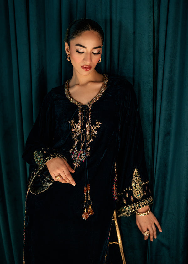 Umsha | Velvet Code | Serene Teal - Official Umsha stockist in UK - Sakeena London
