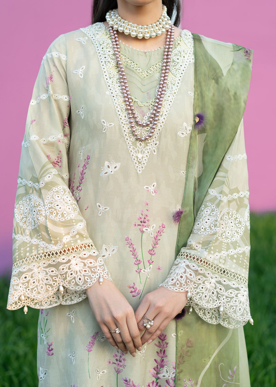 Sardinia | Printkari Lawn Edit 25 | Zinnia - Official Sardinia stockist in UK - Sakeena London