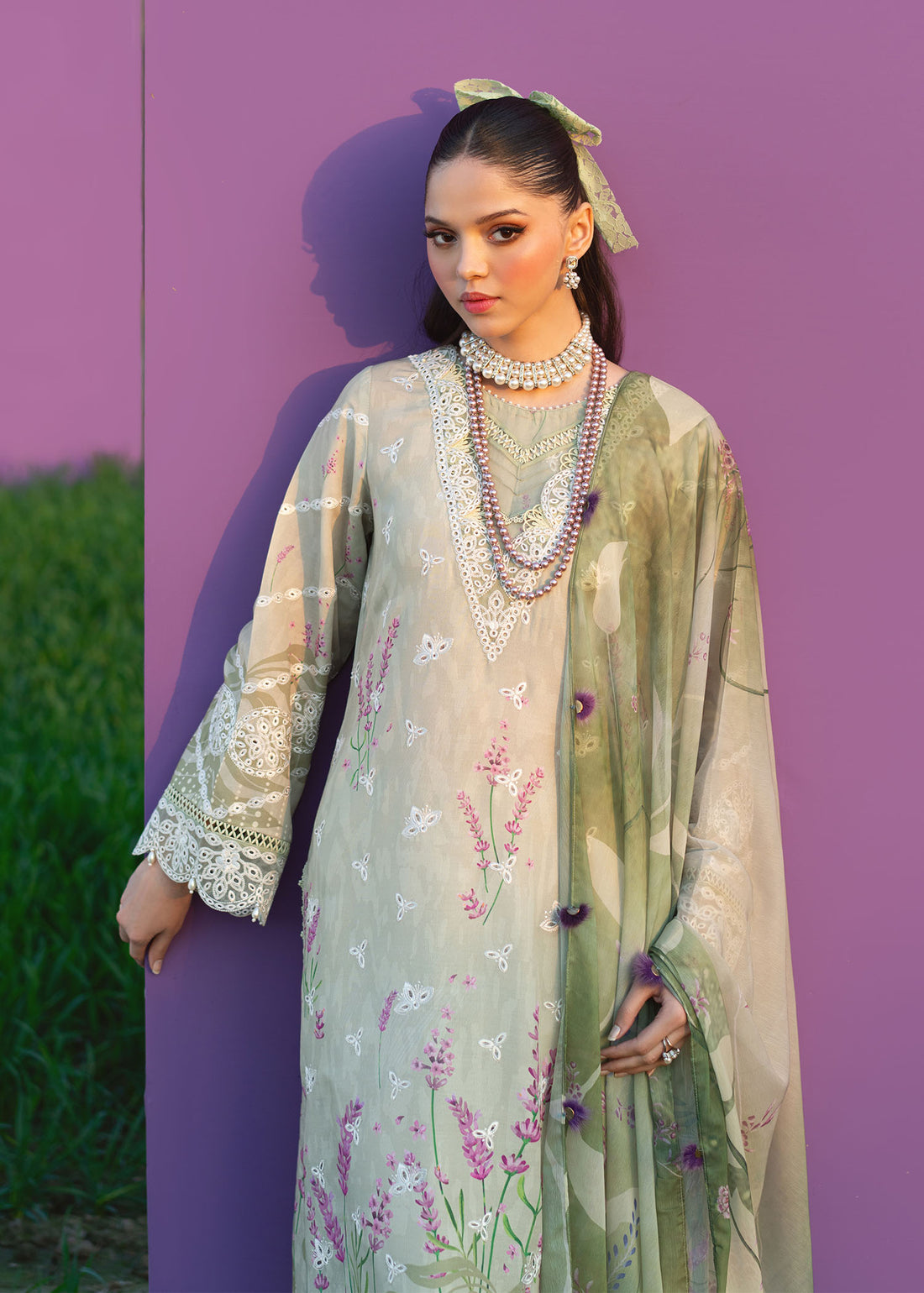 Sardinia | Printkari Lawn Edit 25 | Zinnia - Official Sardinia stockist in UK - Sakeena London