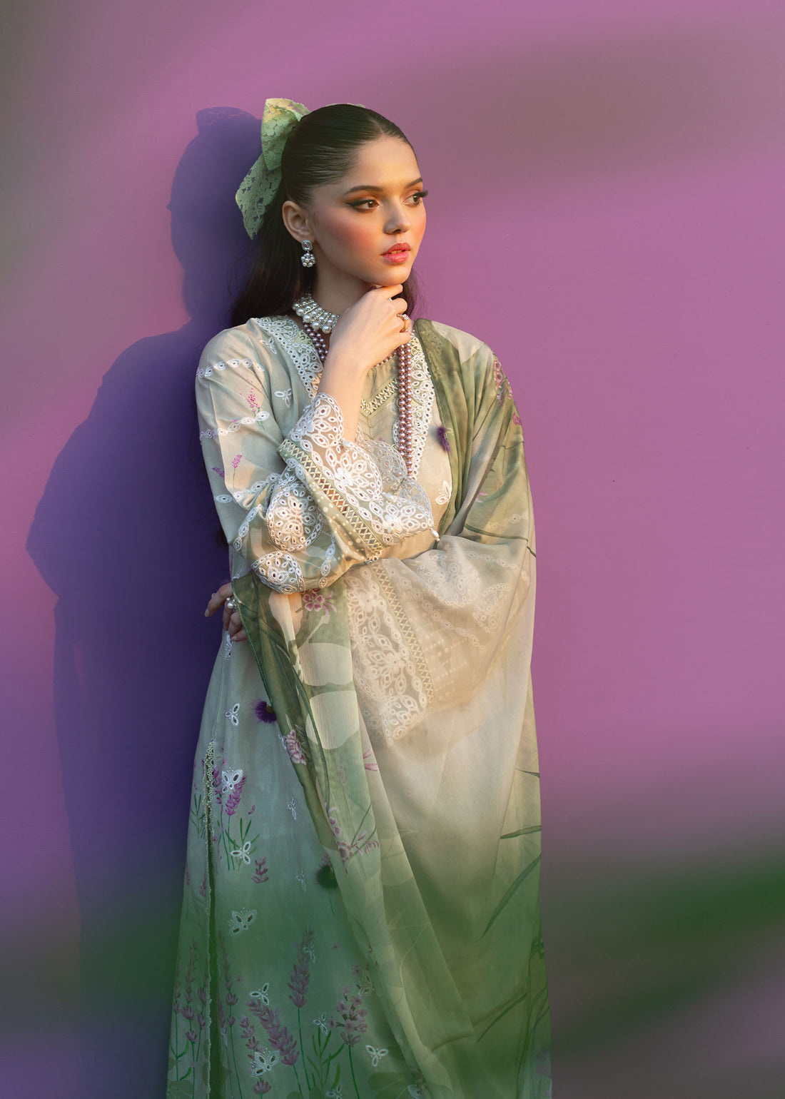 Sardinia | Printkari Lawn Edit 25 | Zinnia - Official Sardinia stockist in UK - Sakeena London