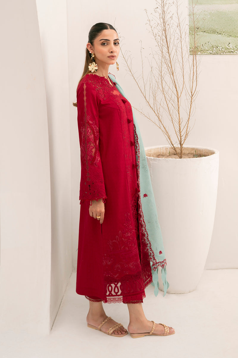 Qalamkar | Casual Pret Lawn | NM-02 GIA - Official Qalamkar stockist in UK - Sakeena London