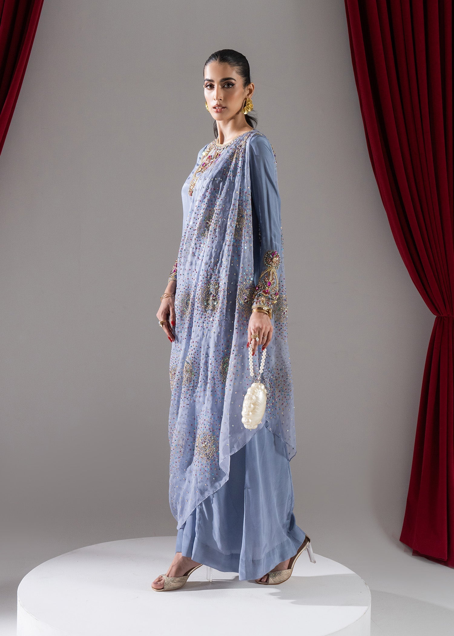 Maria Osama Khan | Celeste 24 Formals | Lune - Official Maria Osama Khan stockist in UK - Sakeena London
