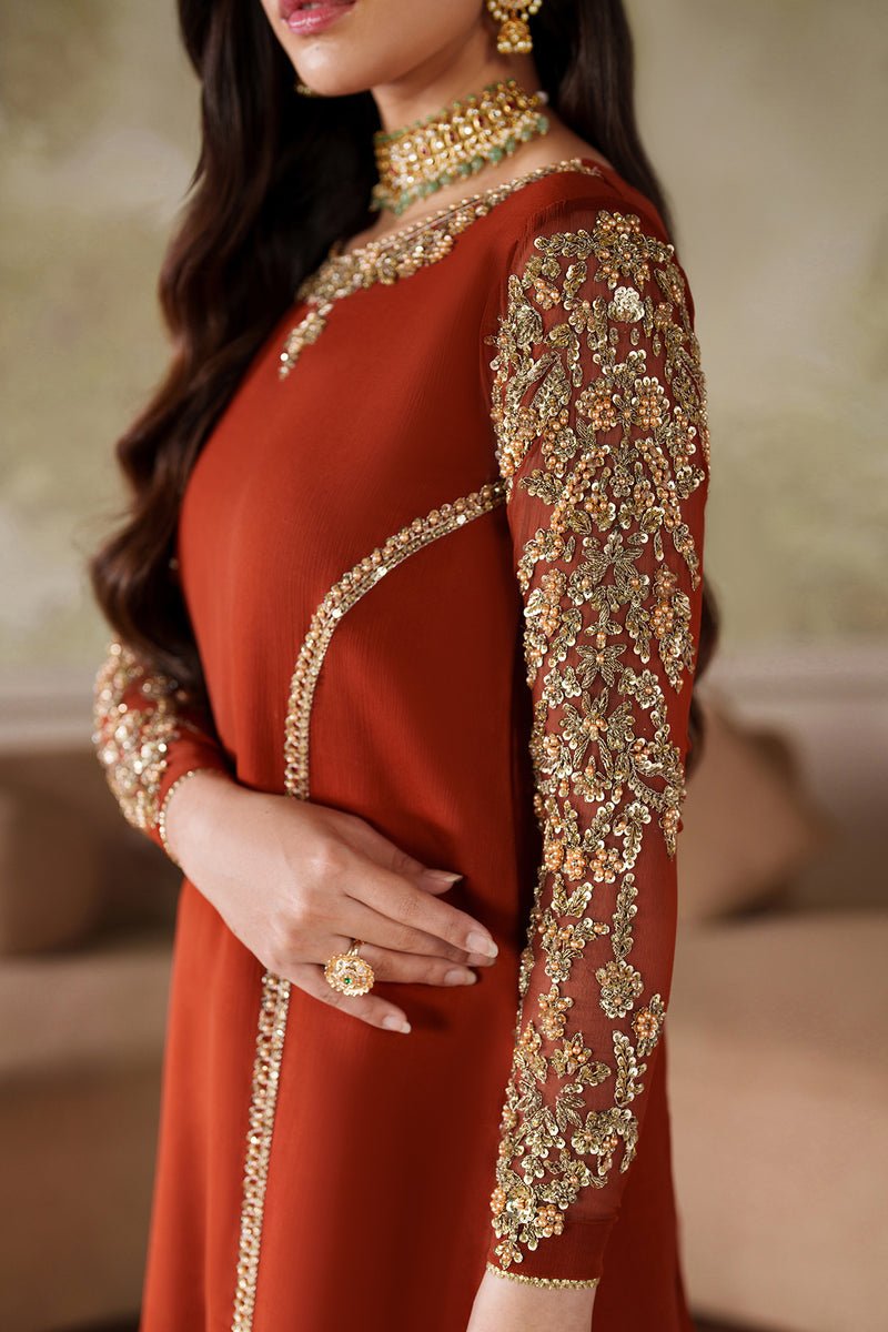 Zarif | Saheera Luxe 25 | ZRF-SHE-03 Farheen - Official Zarif stockist in UK - Sakeena London