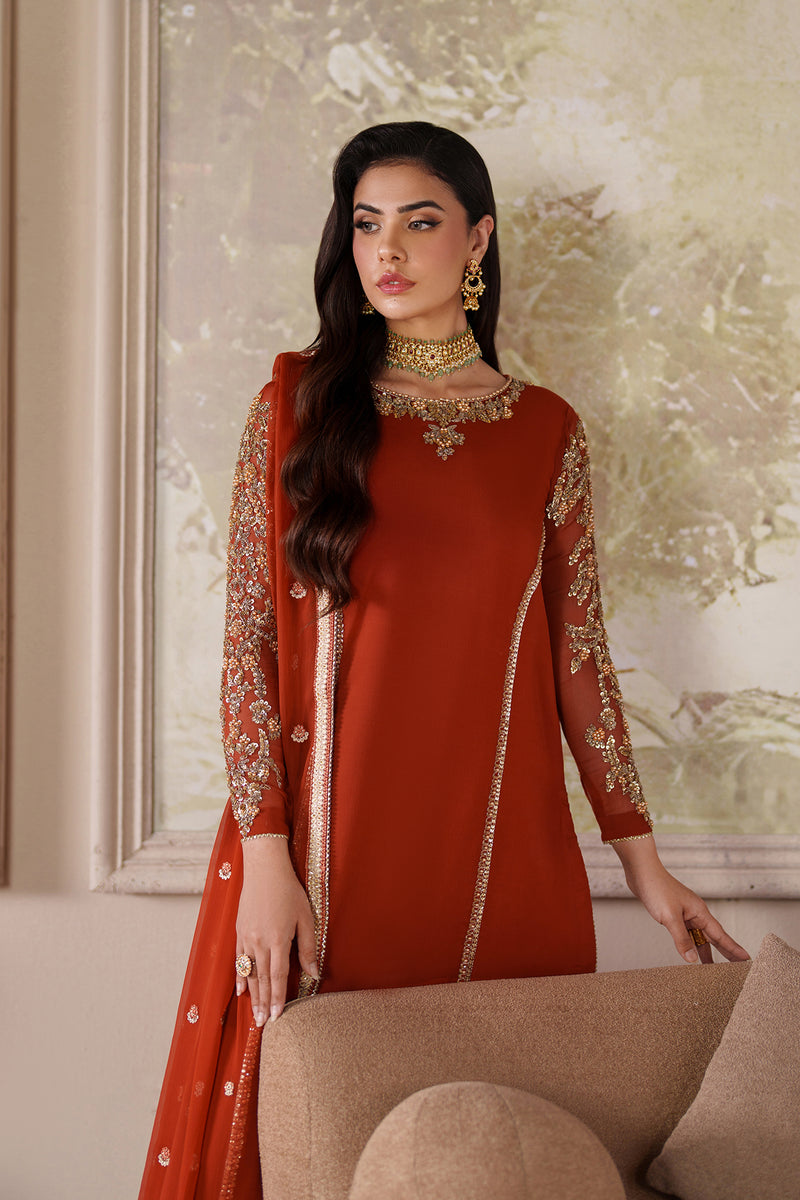 Zarif | Saheera Luxe 25 | ZRF-SHE-03 Farheen - Official Zarif stockist in UK - Sakeena London