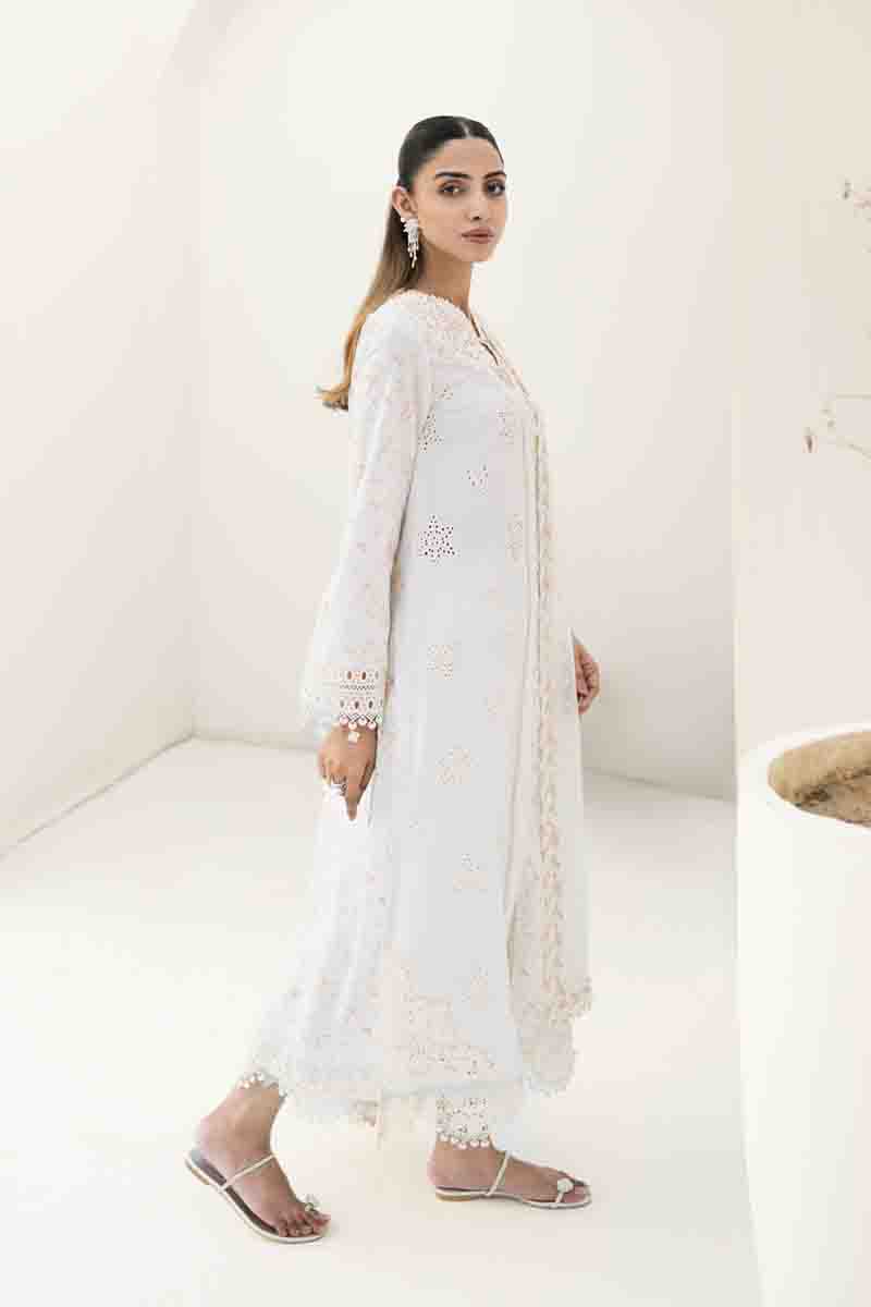 Qalamkar | Casual Pret Lawn | NM-07 LEDA - Official Qalamkar stockist in UK - Sakeena London
