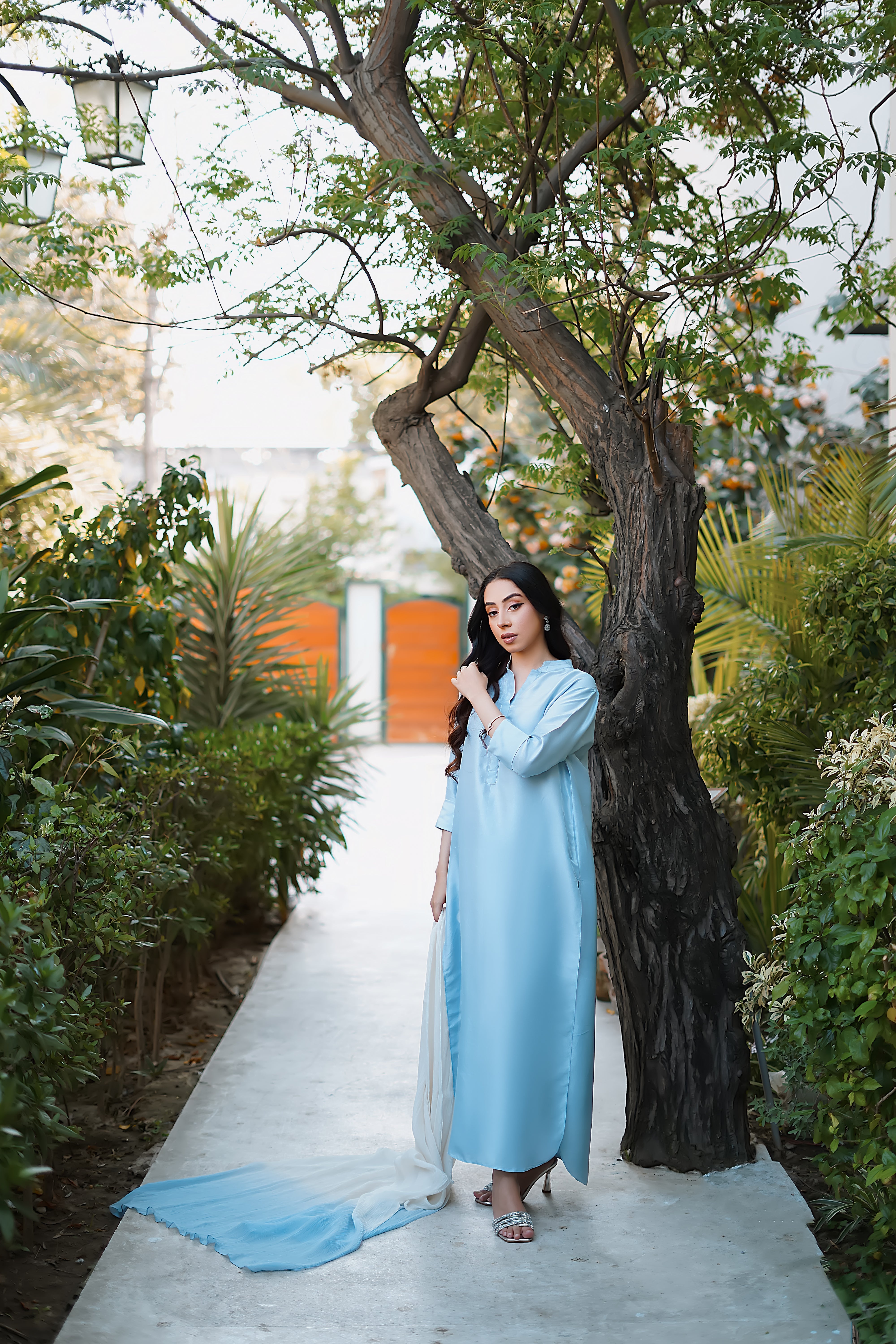 Erum Khan | Nue 25 | Serene Sky - Official Erum Khan stockist in UK - Sakeena London