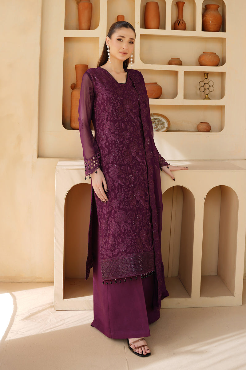 Maryams | Afsaneh Luxury Chiffon | Minal - Official Maryams stockist in UK - Sakeena London