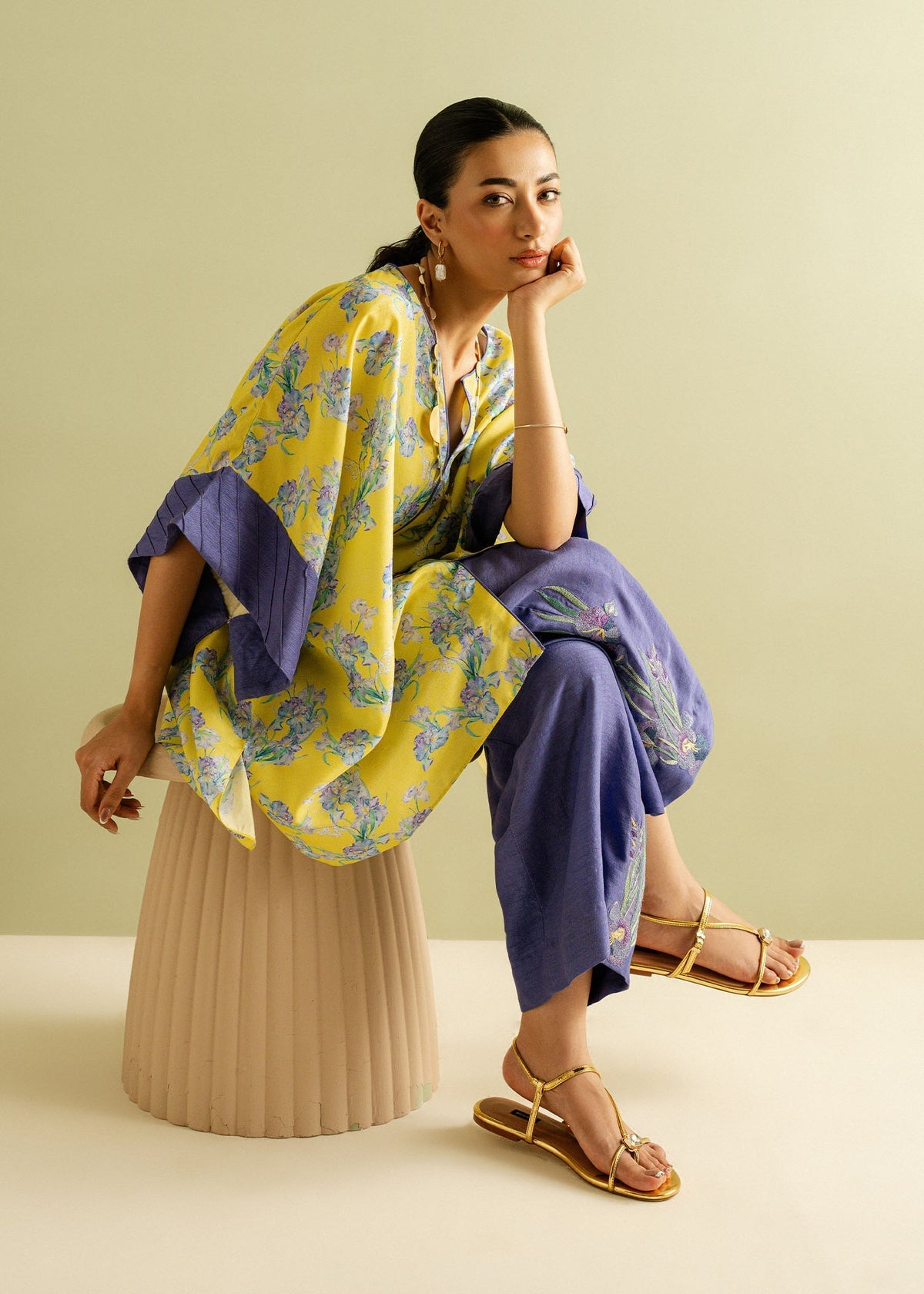 Mahgul | Ayanas Garden | Lemon Moon - Official Mahgul stockist in UK - Sakeena London