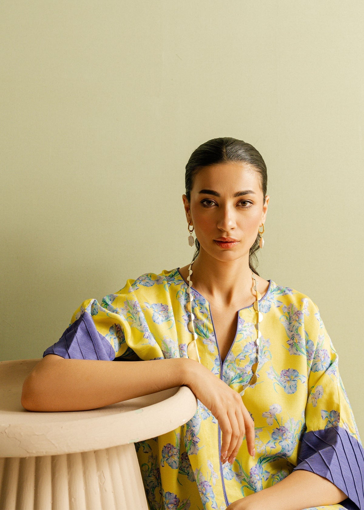 Mahgul | Ayanas Garden | Lemon Moon - Official Mahgul stockist in UK - Sakeena London