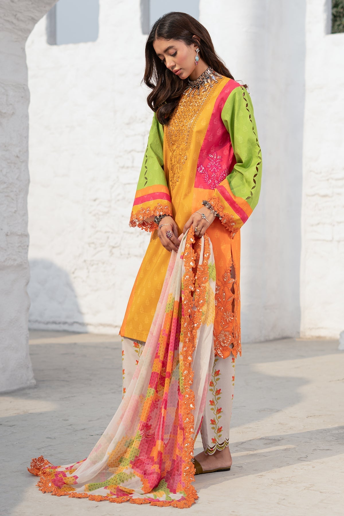 Charizma | Rangoli Lawn | CRO5-06 - Official Charizma stockist in UK - Sakeena London