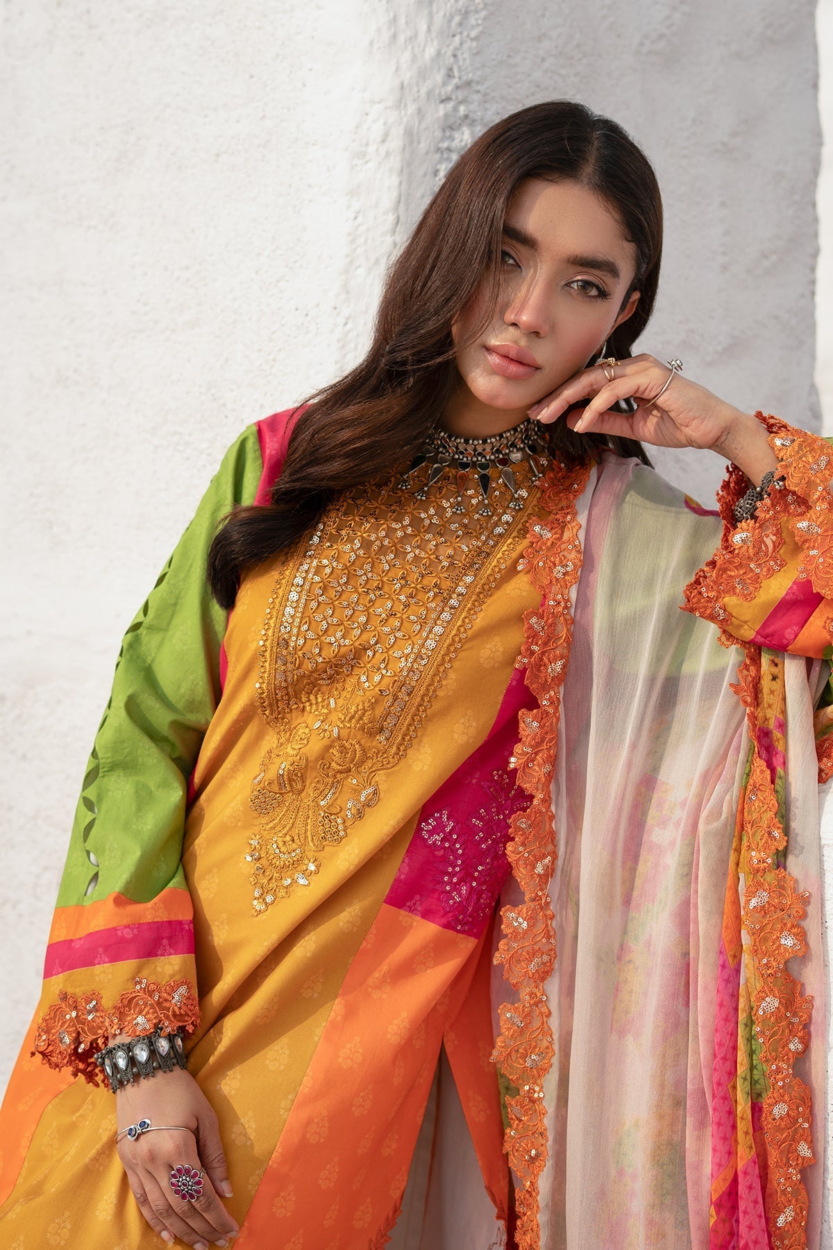 Charizma | Rangoli Lawn | CRO5-06 - Official Charizma stockist in UK - Sakeena London