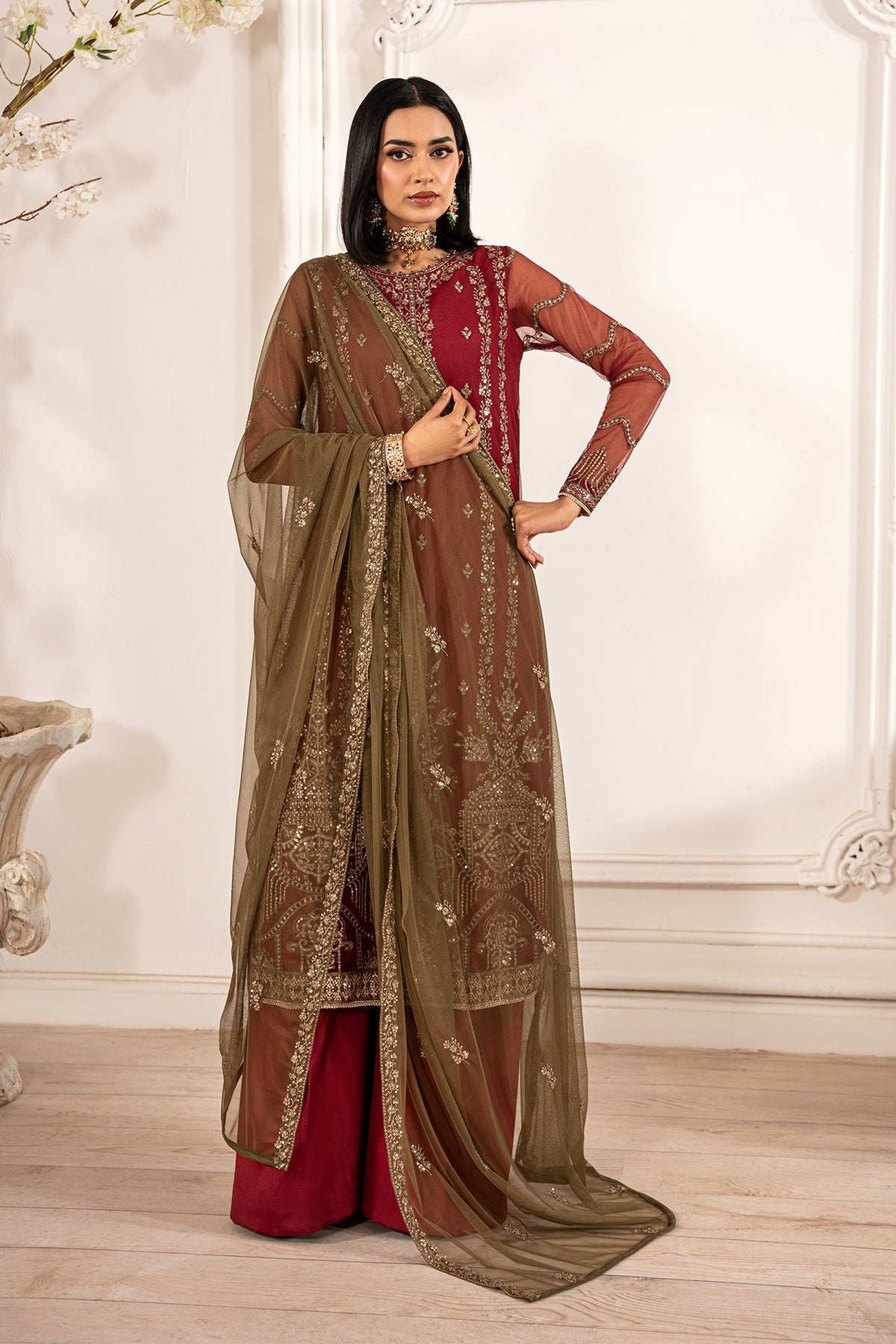 Zarif | Formal Edit 25 | ZFE-02 ALISON - Official Zarif stockist in UK - Sakeena London