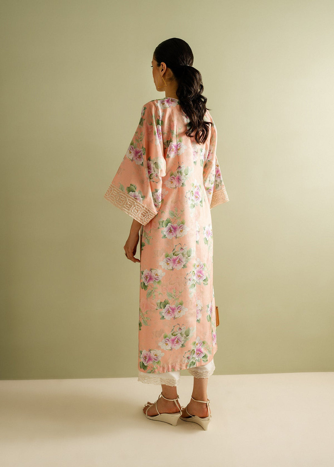 Mahgul | Ayanas Garden | Peach Dreams - Official Mahgul stockist in UK - Sakeena London