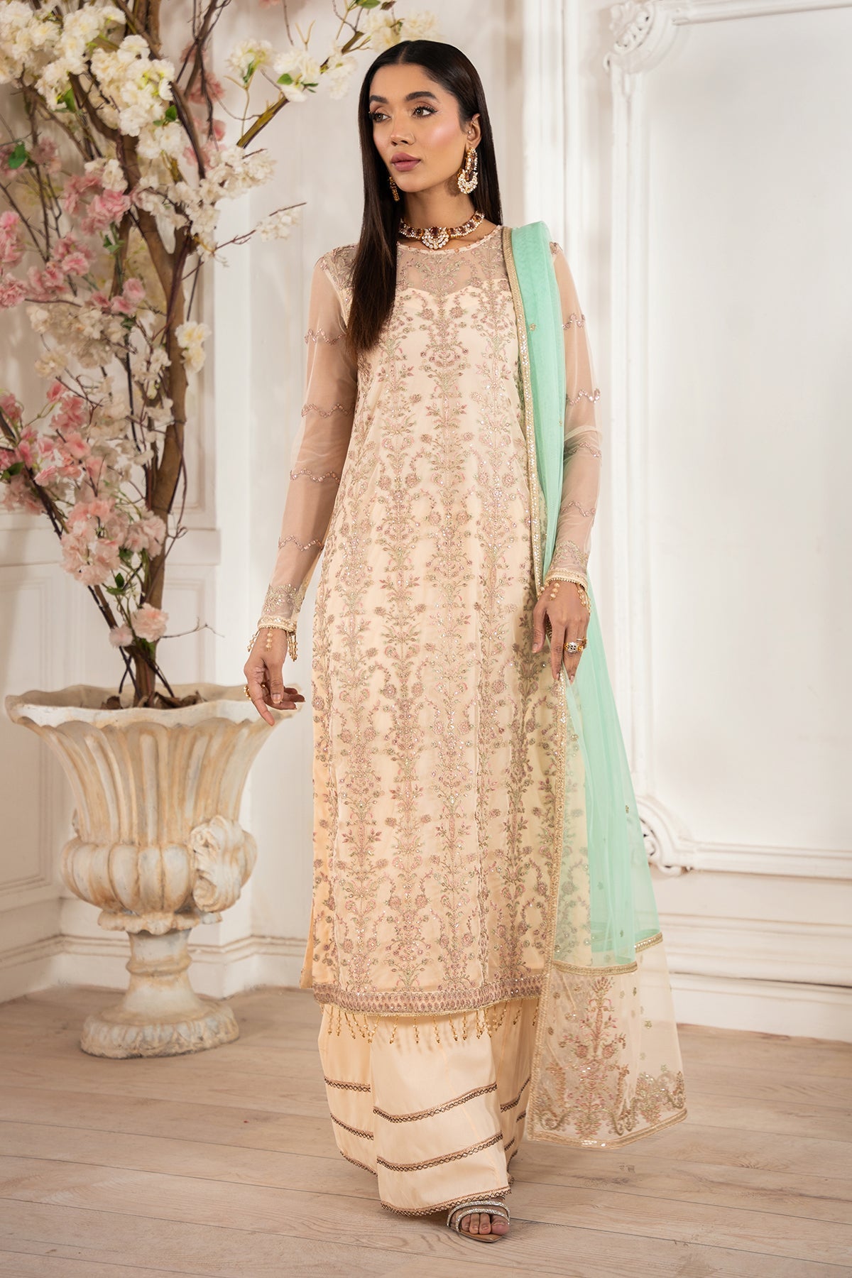 Zarif | Heer Formals | Z-05 ZORAIZ - Official Zarif stockist in UK - Sakeena London