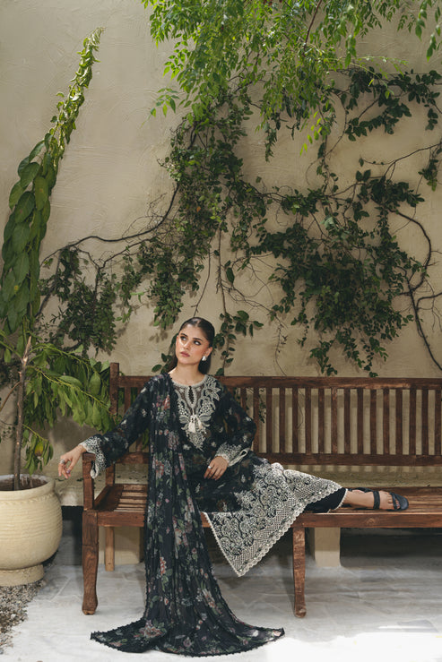 Aabyaan | Shezlin Chikankari 25 | ELARA (AF-01) - Official Aabyaan stockist in UK - Sakeena London