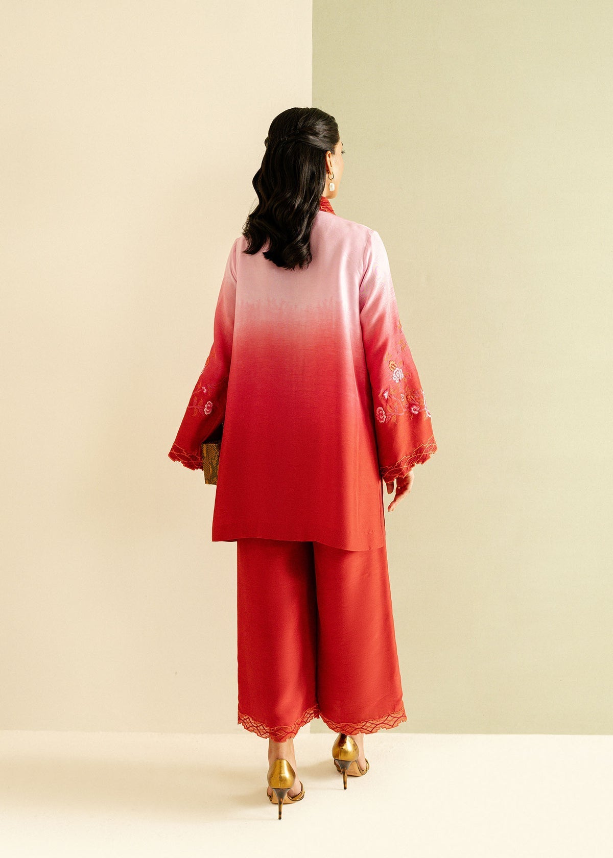 Mahgul | Ayanas Garden | Crimson Bloom - Official Mahgul stockist in UK - Sakeena London