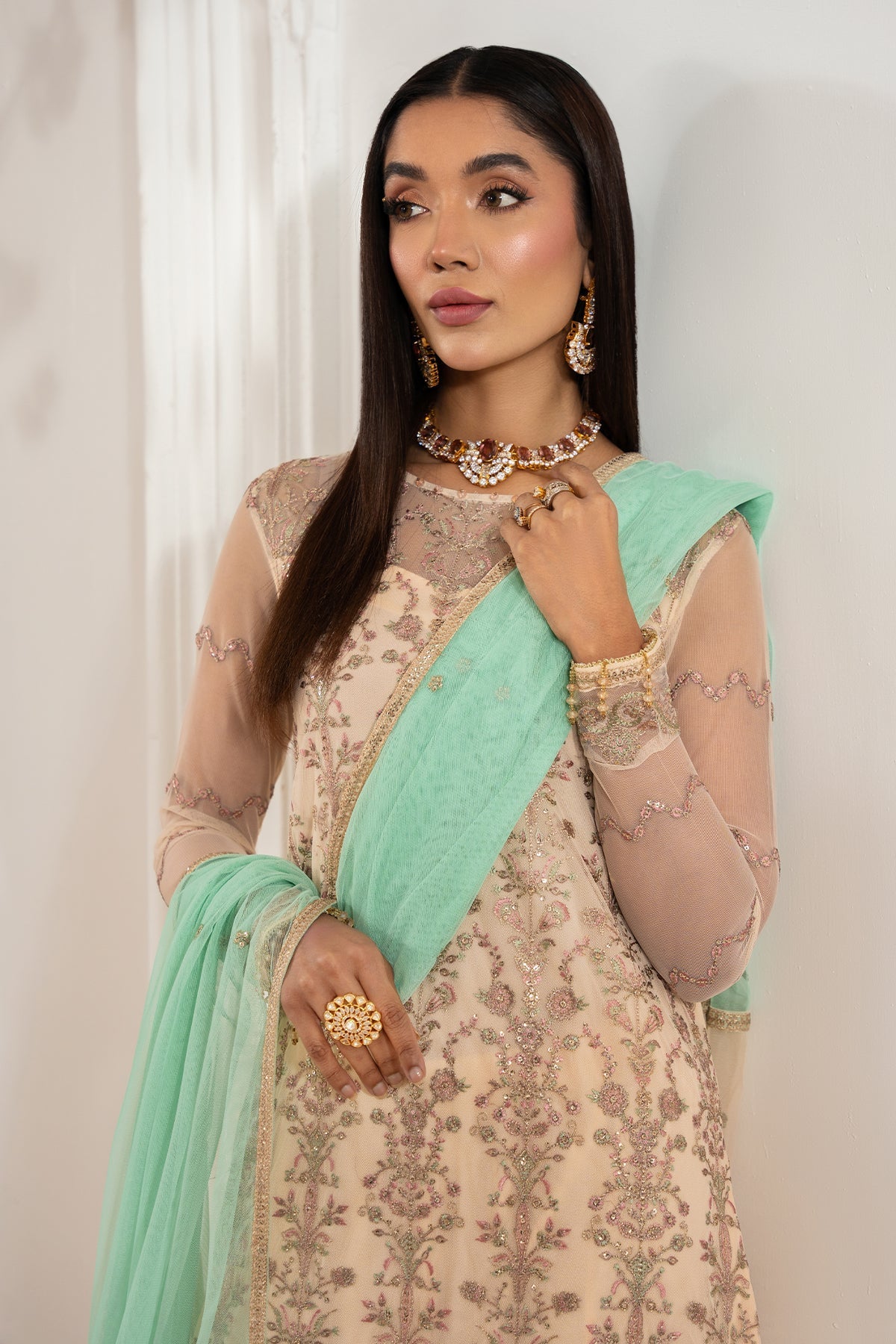 Zarif | Heer Formals | Z-05 ZORAIZ - Official Zarif stockist in UK - Sakeena London