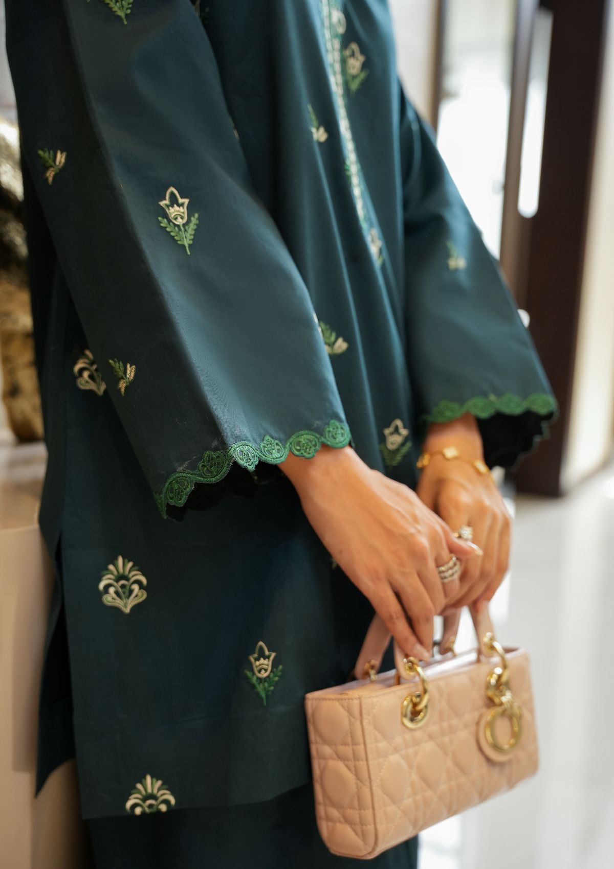 Faiza Faisal | FNF Cords Edit |DEEP TEAL CHARM