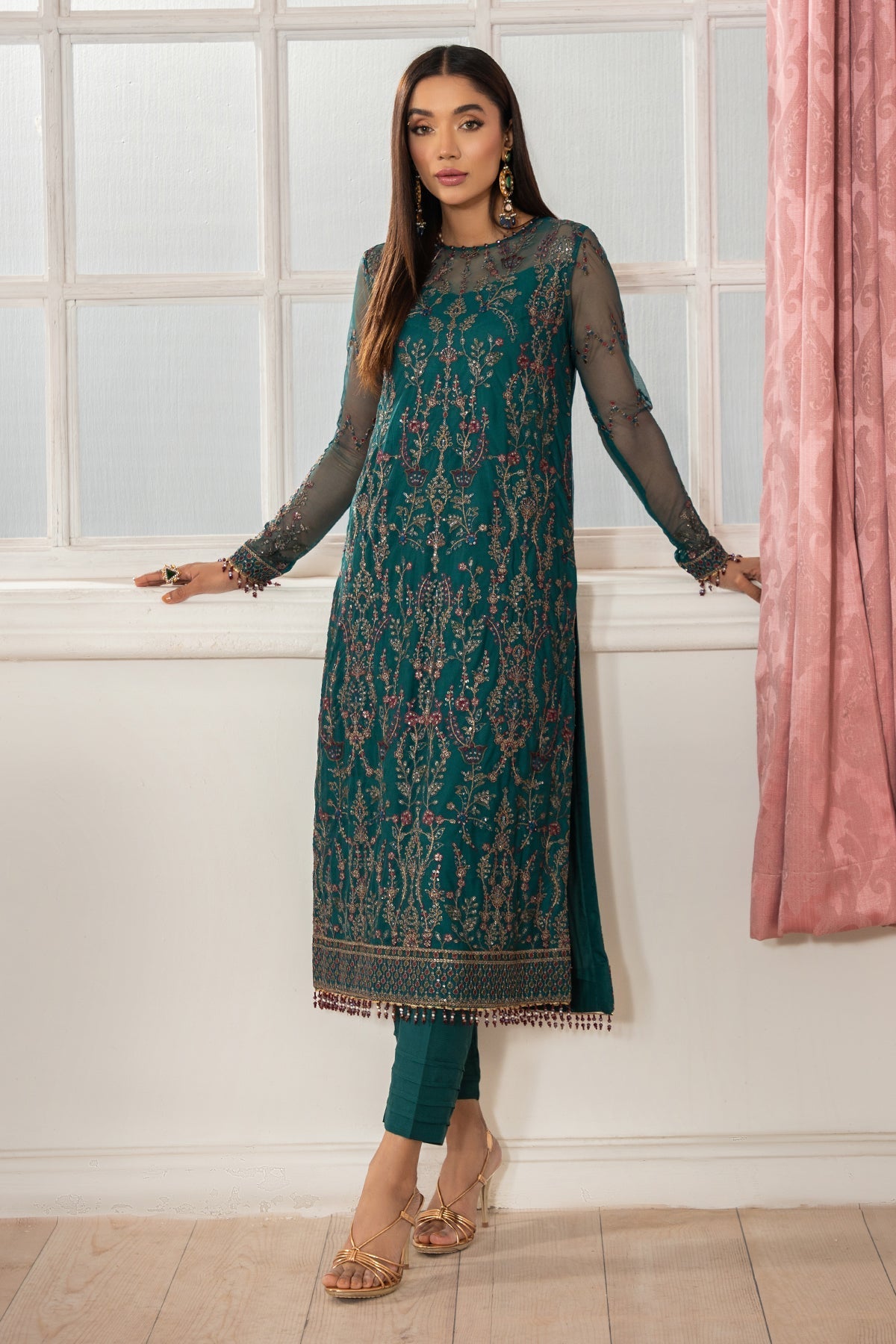 Zarif | Heer Formals | Z-06 NUHA - Official Zarif stockist in UK - Sakeena London