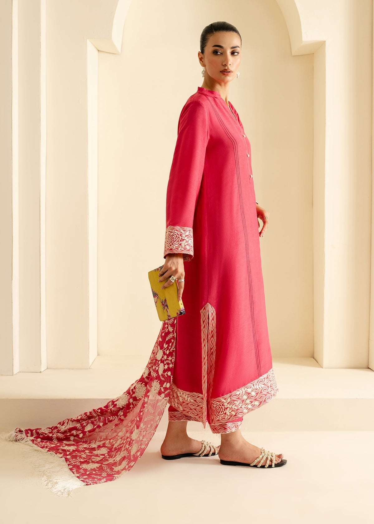 Mahgul | Nooreh Luxe | Coral Dusk - Official Mahgul stockist in UK - Sakeena London