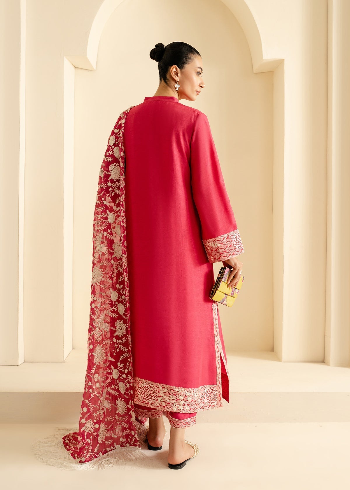 Mahgul | Nooreh Luxe | Coral Dusk - Official Mahgul stockist in UK - Sakeena London