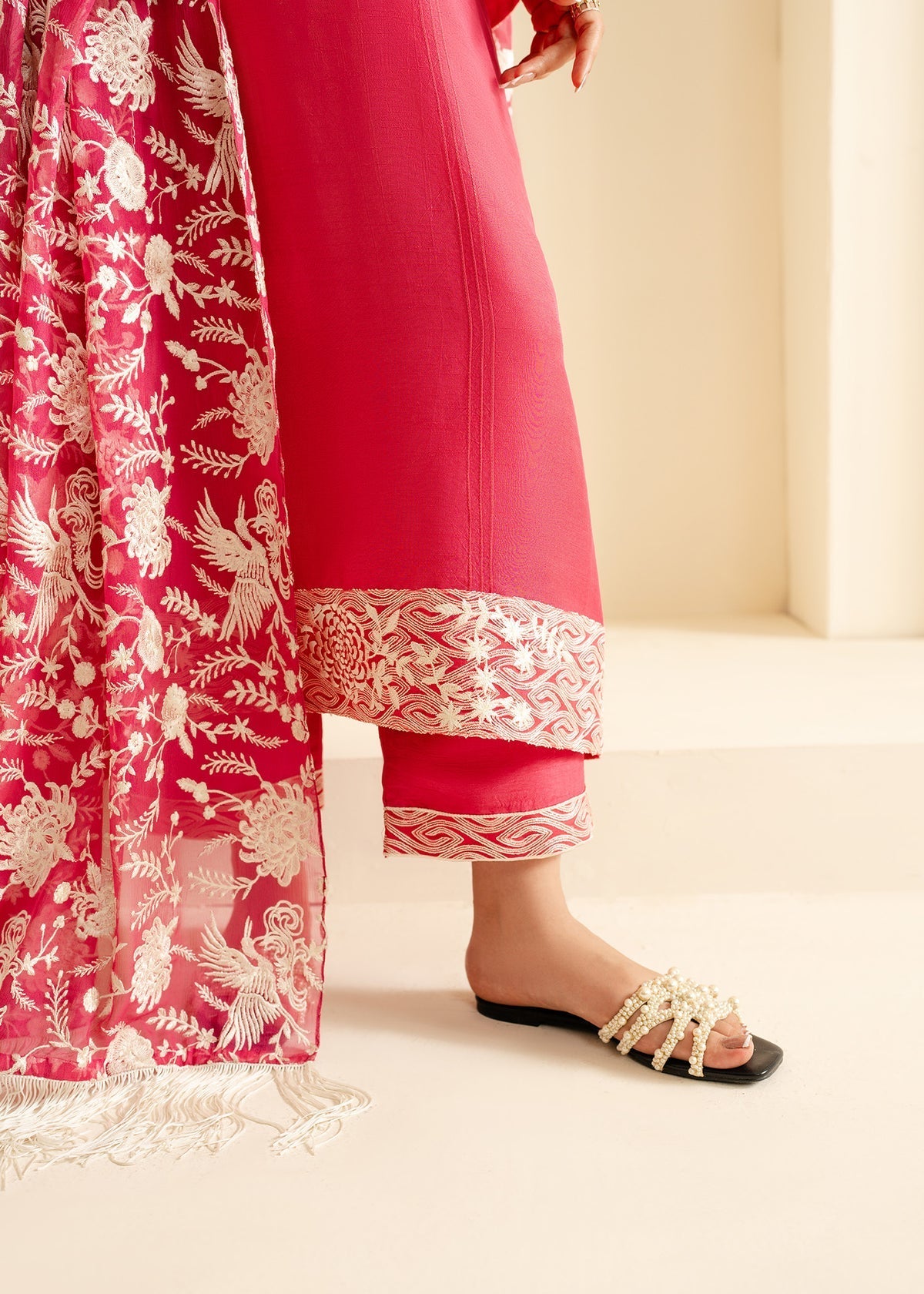 Mahgul | Nooreh Luxe | Coral Dusk - Official Mahgul stockist in UK - Sakeena London