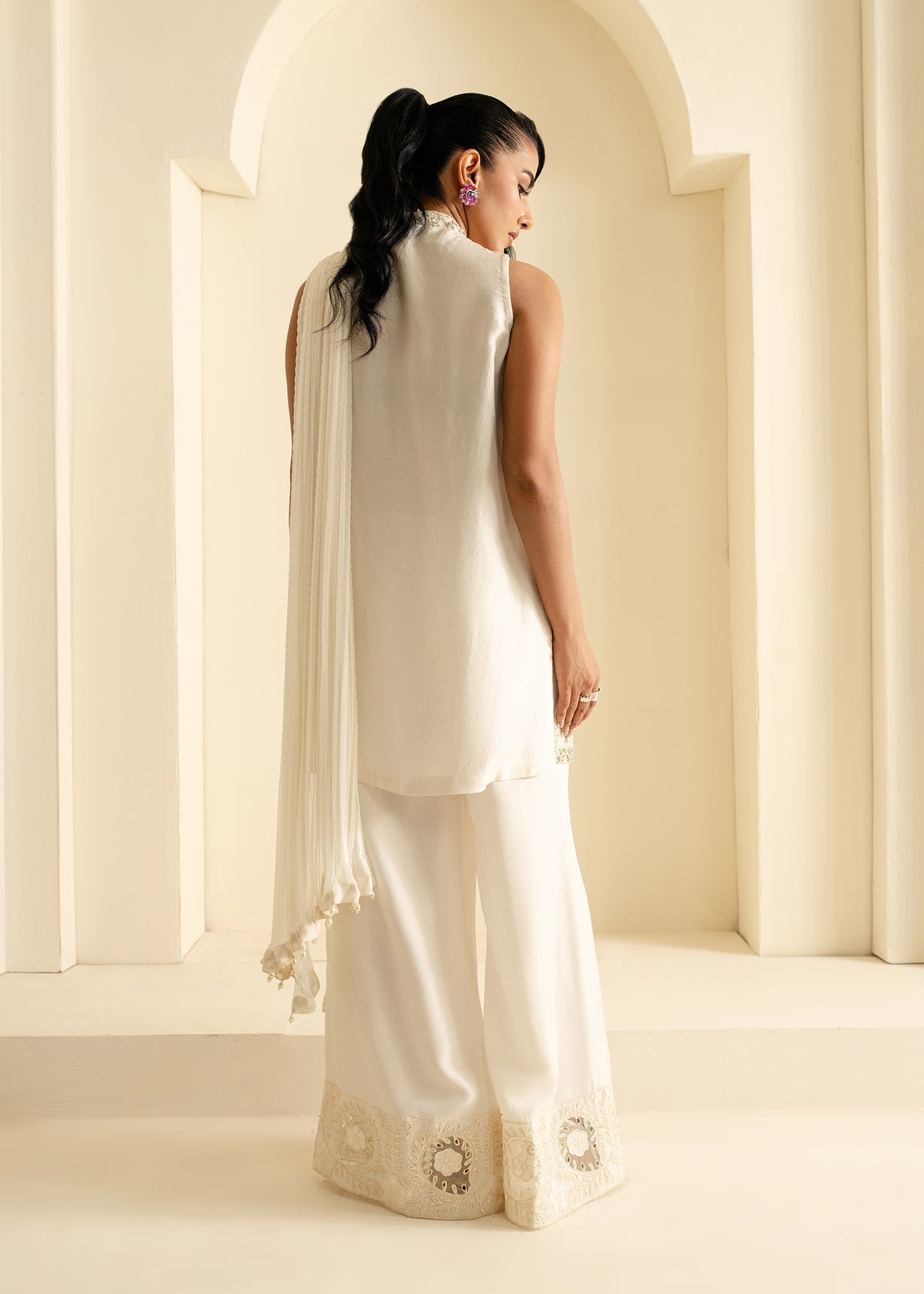 Mahgul | Nooreh Luxe | Celestial Ivory - Official Mahgul stockist in UK - Sakeena London