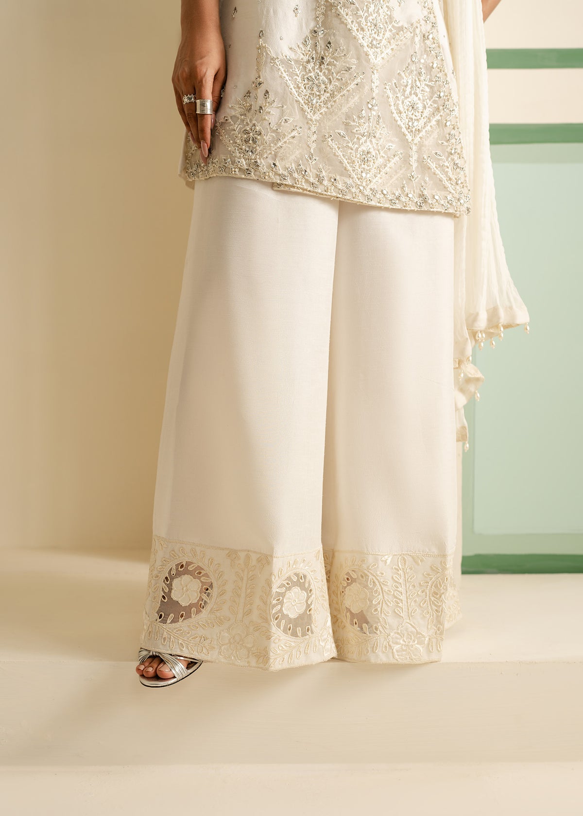 Mahgul | Nooreh Luxe | Celestial Ivory - Official Mahgul stockist in UK - Sakeena London