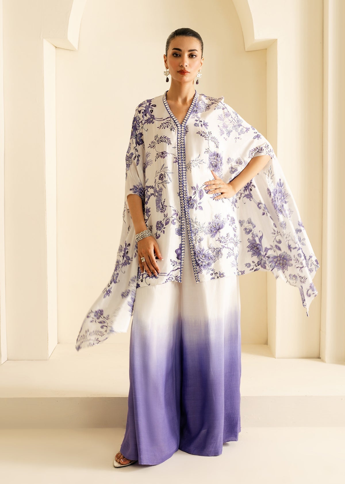 Mahgul | Nooreh Luxe | Indigo Breeze - Official Mahgul stockist in UK - Sakeena London